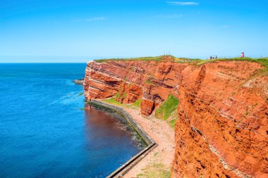 Cliffs, Helgoland, Holstein, Almanya 