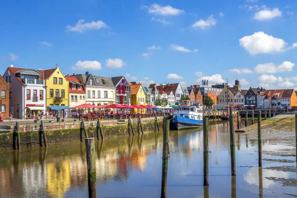 Puerto Deportivo Histórico Husum Alemania — Foto de Stock