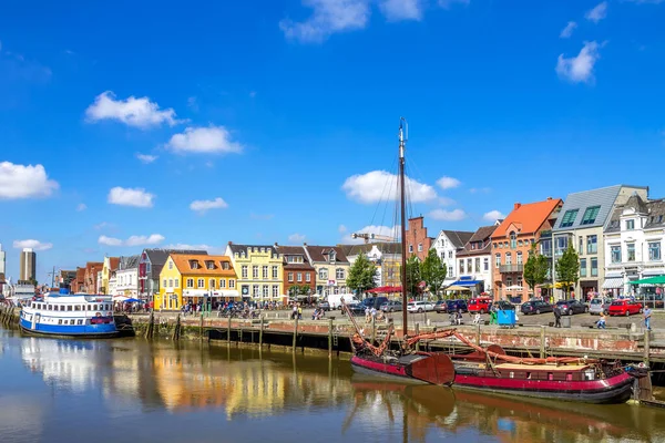 Historiska Marinan Husum Tyskland — Stockfoto