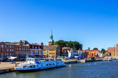 Tarihsel şehir Kappeln, Almanya 