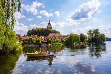 View to Moelln, Holstein, Almanya 
