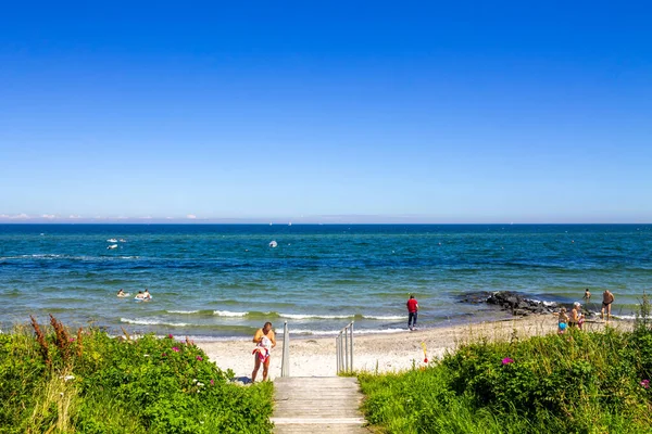 Plage Maasholm Schleswig Holstein Allemagne — Photo