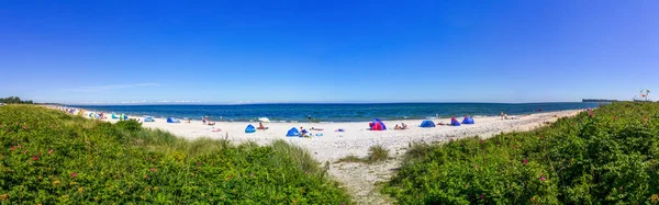 Strand Maasholm Sleeswijk Holstein Duitsland — Stockfoto