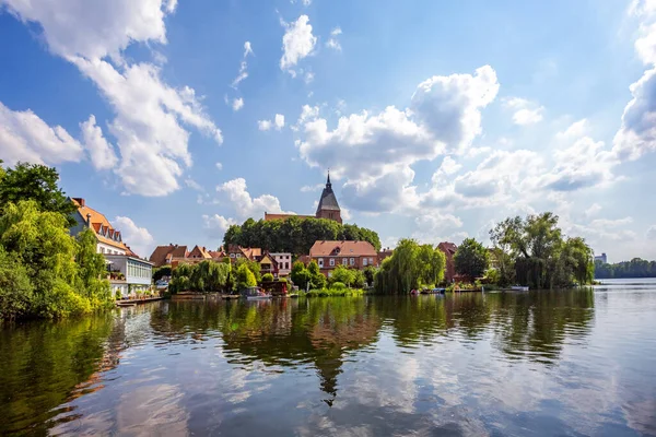 View to Moelln, Holstein, Almanya 