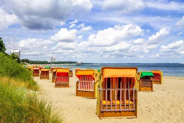 Strand Niendorf Östersjön Tyskland — Stockfoto