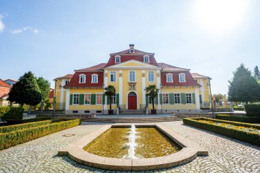 Tarihsel şehir Bad Langensalza, Almanya 