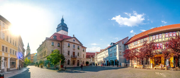 The City Hall of Bad Langensalza, Thringen, Germany