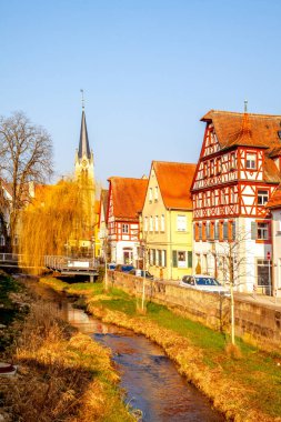 Schwabach, Almanya 'nın tarihi pazarı 