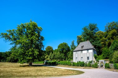 Weimar, Almanya 'daki Goethe Bahçe Evi 