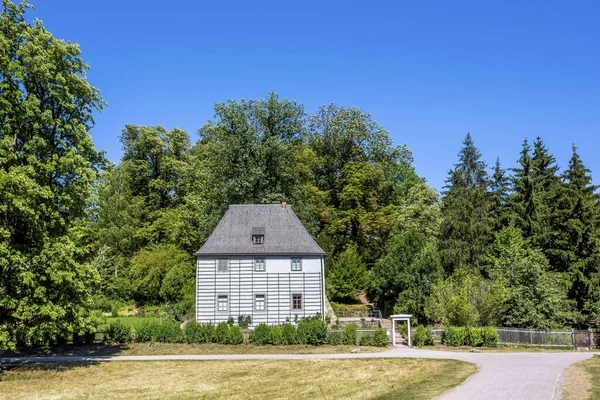 Goethe Garden House Weimar Németország — Stock Fotó