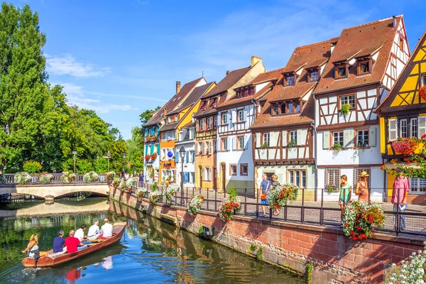 Little Venice Colmar Elzász Franciaország — Stock Fotó