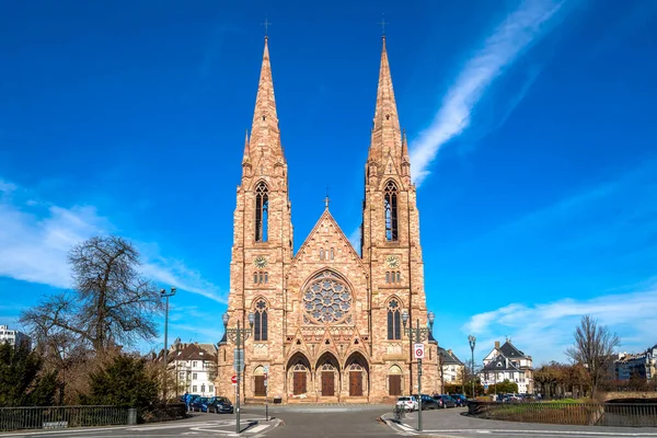 Igreja São Paulo Strassburg França — Fotografia de Stock