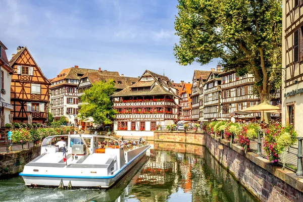 Little Vencie Strassburg Frankrike — Stockfoto