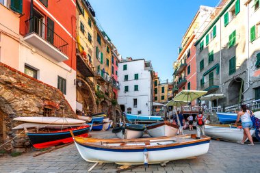 Riomaggiore, Cinque Terre, İtalya