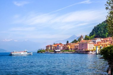 Lake Como İtalya Bellagio'da 