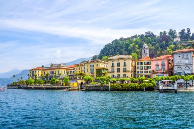 Lake Como İtalya Bellagio'da 