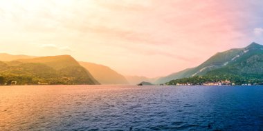 Güzel Lake Como İtalya 