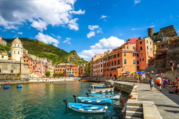 Marina Vernazza Cinque Terre Italy — Stock Photo, Image