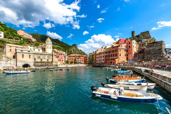 Marina Vernazza Cinque Terre Italy — Stock Photo, Image