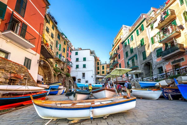 View Riomaggiore Cinque Terre Italy — Stock Photo, Image