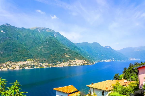 イタリアの美しいコモ湖 — ストック写真