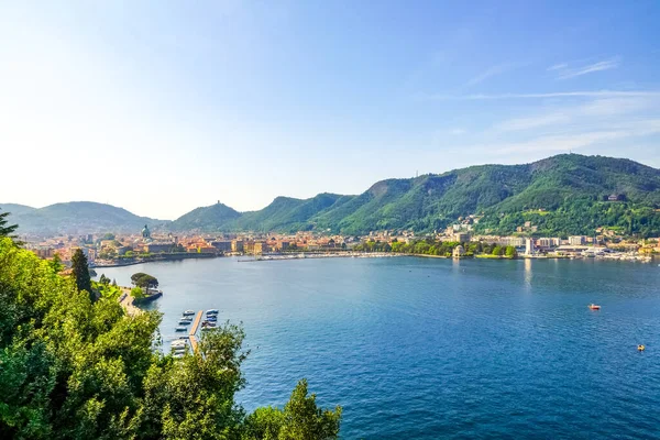 Como Nad Jeziorem Como Włochy — Zdjęcie stockowe
