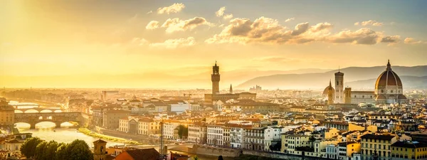 Kilátás Firenze Olaszország — Stock Fotó