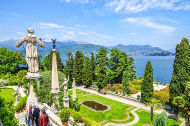 Isola Bella Stresa 'da, Lago Maggiore, İtalya