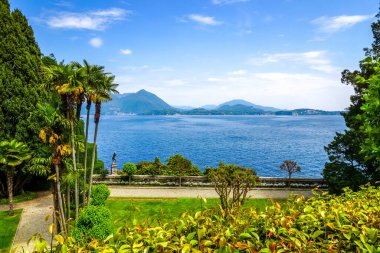 Isola Bella Stresa 'da, Lago Maggiore, İtalya