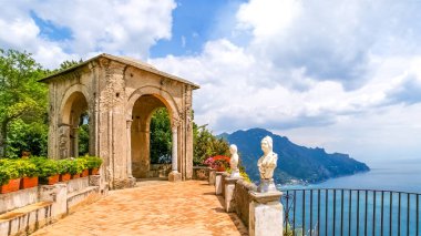 Villa Cimbrone, Amalfi Coast, Ravello, Italy clipart