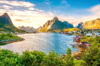 Reine in Lofoten, Norveç 