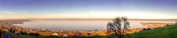 Vista Sobre Fuenflndereck Scheidegg Lago Constanza —  Fotos de Stock