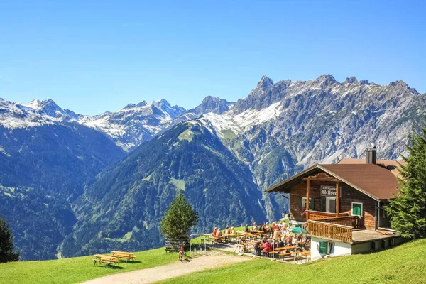 Alm Montañas Montafon Austria —  Fotos de Stock