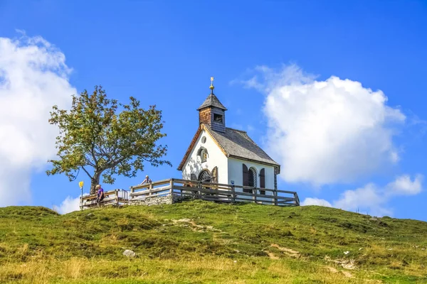 Capela Postalm Salzkammergut Áustria — Fotografia de Stock