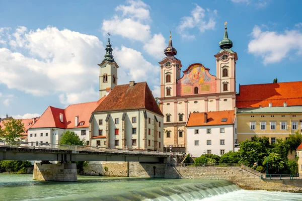 Historyczne Miasto Steyr Austria — Zdjęcie stockowe