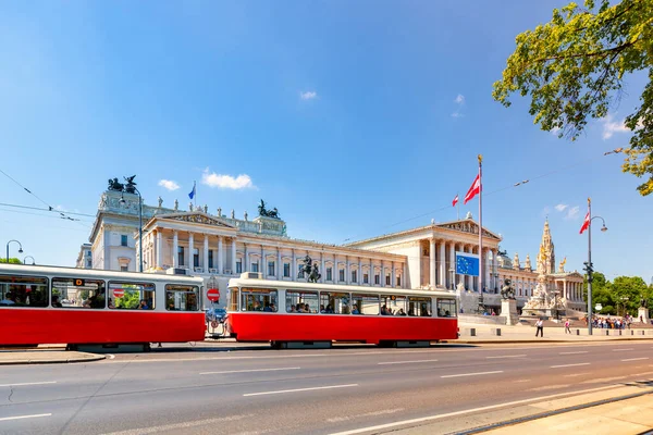 国会大厦 维也纳奥地利 — 图库照片