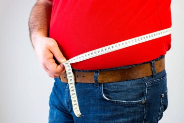 Erkek, ayı göbeği, kilolu, mezura.