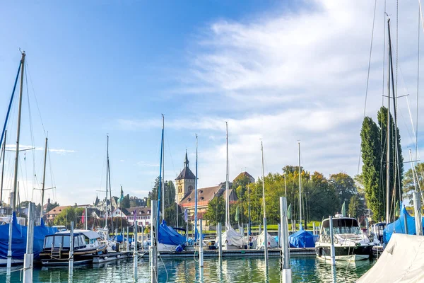 Marina Arbon Danau Constance Swiss — Stok Foto