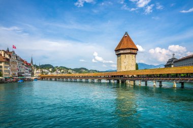 Şapel Köprüsü, Lucerne, İsviçre