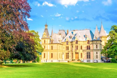 Schadau Kalesi, Thun, Thun Gölü, İsviçre 