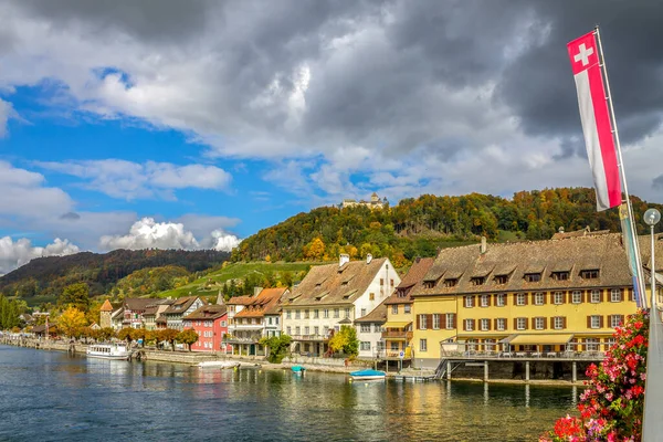 Historische Stadt Stein Rhein Schweiz — Stockfoto