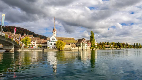 Storica Città Stein Rhein Svizzera — Foto Stock