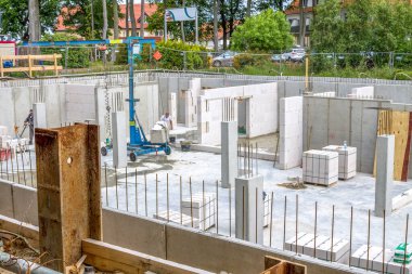 Almanya 'da inşaat alanı 