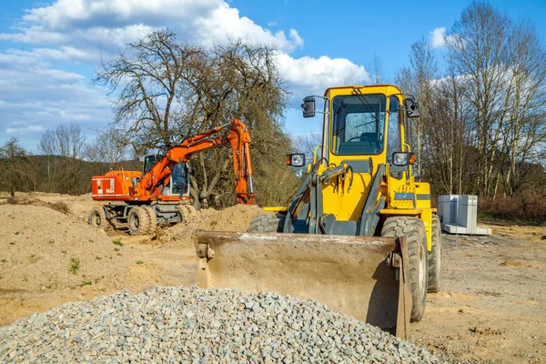 Sitio Construcción Alemania —  Fotos de Stock