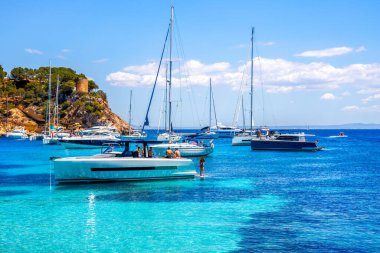 Cala Portals Vadisi Mallorca Adası, İspanya 