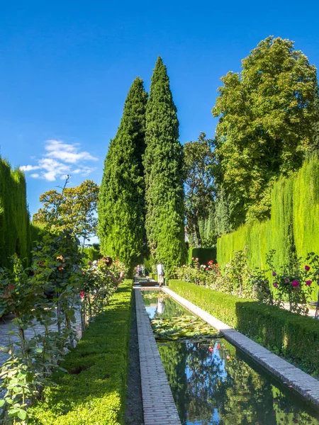 Historical Alhambra Granada Spain — Foto de Stock