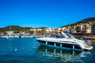 Port d 'Andratx, Mallorca Adası, İspanya