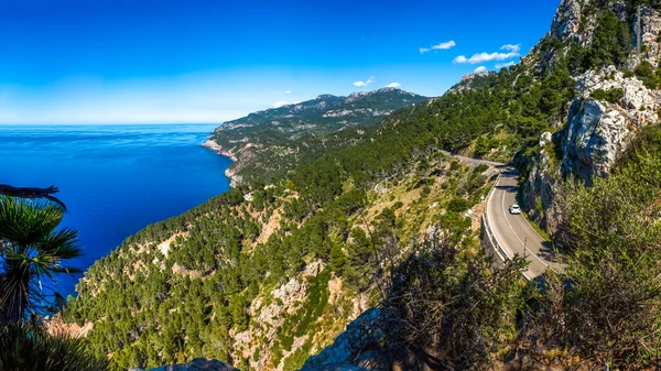 Coastline Andratx Banyalbufar Mallorca Spain — Stockfoto