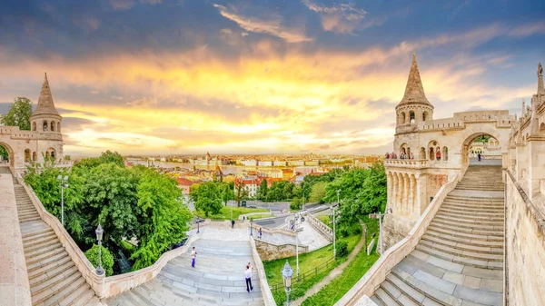 Fishermans Bastion Budapeste Hungria — Fotografia de Stock