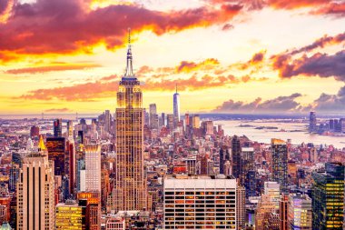 Skyline, New York City, ABD 